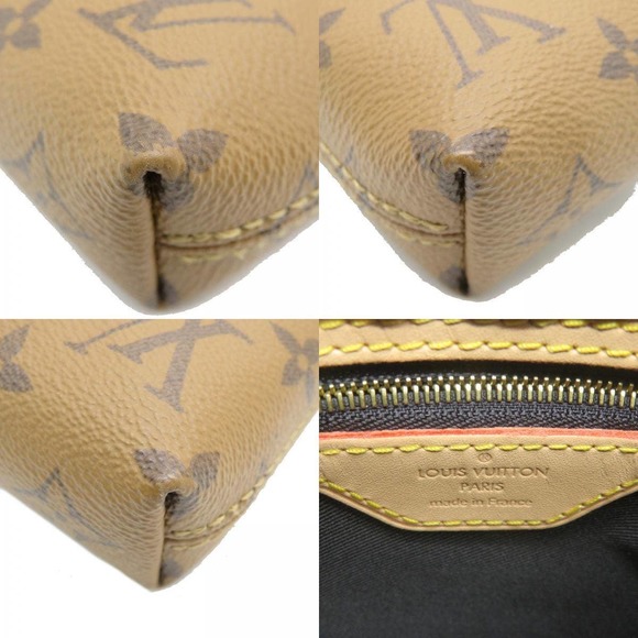 💎✨Authentic✨💎 Louis Vuitton Carry It Shoulder Bag Monogram Reverse Brown - Picture 9 of 10